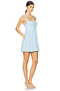 view 2 of 3 Rosie Mini Dress in Blue Cottage