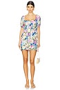 view 1 of 3 Smitten Babydoll Dress in Flower Shop