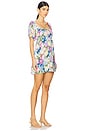 view 2 of 3 Smitten Babydoll Dress in Flower Shop