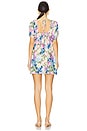 view 3 of 3 Smitten Babydoll Dress in Flower Shop