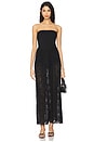 view 1 of 3 Diana Drop Waist Dress in Black Lovely Lace