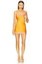 view 1 of 3 Scarlett Slip Dress in Orange Crush