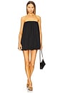 view 1 of 4 Beverly Bubble Dress in Black Poplin