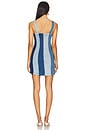 view 5 of 5 Coronado Corset Dress in Shady Indigo