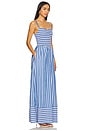 view 2 of 4 Dixie Maxi Dress in Coastal Blue Stripe