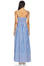view 3 of 4 Dixie Maxi Dress in Coastal Blue Stripe
