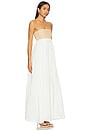 view 2 of 4 ROBE MAXI DOCKSIDE in White Voile