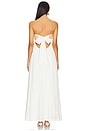 view 3 of 4 ROBE MAXI DOCKSIDE in White Voile