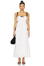 view 2 of 3 Harmony Maxi Dress in White Voile