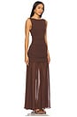 view 2 of 3 Aria Maxi Dress in Chocolate