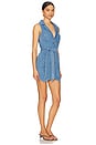 view 2 of 3 Fairfield Vest Dress in Gusty Blue