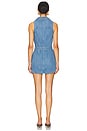 view 3 of 3 Fairfield Vest Dress in Gusty Blue
