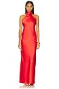 view 2 of 4 ROBE MAXI LISA in Red