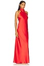 view 3 of 4 ROBE MAXI LISA in Red