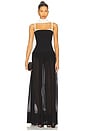 view 1 of 4 Hepburn Maxi Dress in Black Tie Colorblock