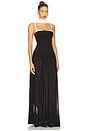 view 3 of 4 Hepburn Maxi Dress in Black Tie Colorblock