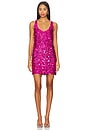 view 1 of 4 After Hours Mini Dress in Rich Magenta