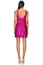 view 3 of 4 After Hours Mini Dress in Rich Magenta