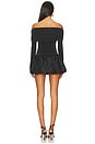 view 3 of 4 Charlize Mini Dress in Black Dancing