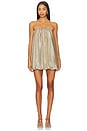view 1 of 4 Beverly Bubble Dress in Silver Confetti