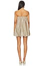 view 3 of 4 Beverly Bubble Dress in Silver Confetti