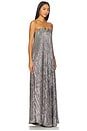 view 2 of 4 Athena Maxi Dress in Pleated Silver