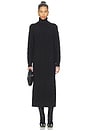 view 2 of 4 Montreal Midi Dress in Black Cable Knit