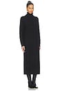 view 3 of 4 Montreal Midi Dress in Black Cable Knit