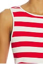 view 4 of 4 VESTIDO CAMERON in Red Stripe Delight Knit
