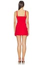 view 3 of 3 Emery Mini Dress in Sundried Tomato Linen