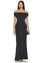 view 1 of 3 VESTIDO WINONA in Black