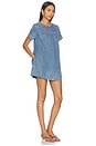 view 2 of 3 VESTIDO CLAREMONT in Stream Indigo