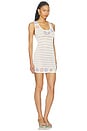 view 2 of 4 VESTIDO AFTER SUN in Seashell Crochet