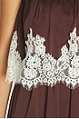 view 4 of 4 MAXIVESTIDO EMMYLOU in Chocolate Satin