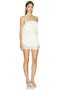 view 2 of 4 MINIVESTIDO EMMYLOU in Ivory Satin