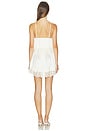 view 3 of 4 MINIVESTIDO EMMYLOU in Ivory Satin