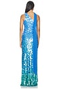 view 3 of 4 MAXIVESTIDO GISELLE in Sapphire Sequins