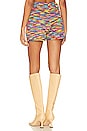 view 3 of 4 Boardwalk Shorts in Colorful Space Dye Knit