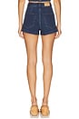 view 4 of 6 Palm Springs Hot Shorts in Moonlit Blue
