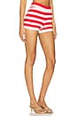 view 2 of 6 Devin Short in Red Stripe