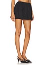 view 2 of 6 Highland Bubble Skort in Black Poplin