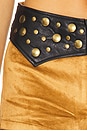 view 6 of 6 Wilson Shorts in Sepia Faux Suede
