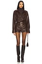 view 5 of 6 x REVOLVE Asher Shorts in Chocolate