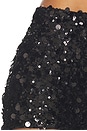 view 6 of 6 Ziggy Shorts in Black Metallic Sequins