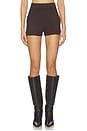 view 1 of 6 x REVOLVE Throw On Shorts in Chocolate Cable Knit