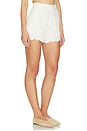 view 2 of 6 Lyla Shorts in White Eyelet Embroidery in White Eyelet Embroirdery