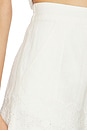 view 6 of 6 Lyla Shorts in White Eyelet Embroidery in White Eyelet Embroirdery