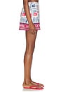 view 3 of 6 All Night Skort in Sardine Border