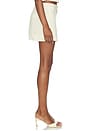 view 3 of 6 Hayden Skort in Buttercream Linen