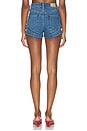 view 4 of 6 Miami Hot Shorts in Waterfall Blue